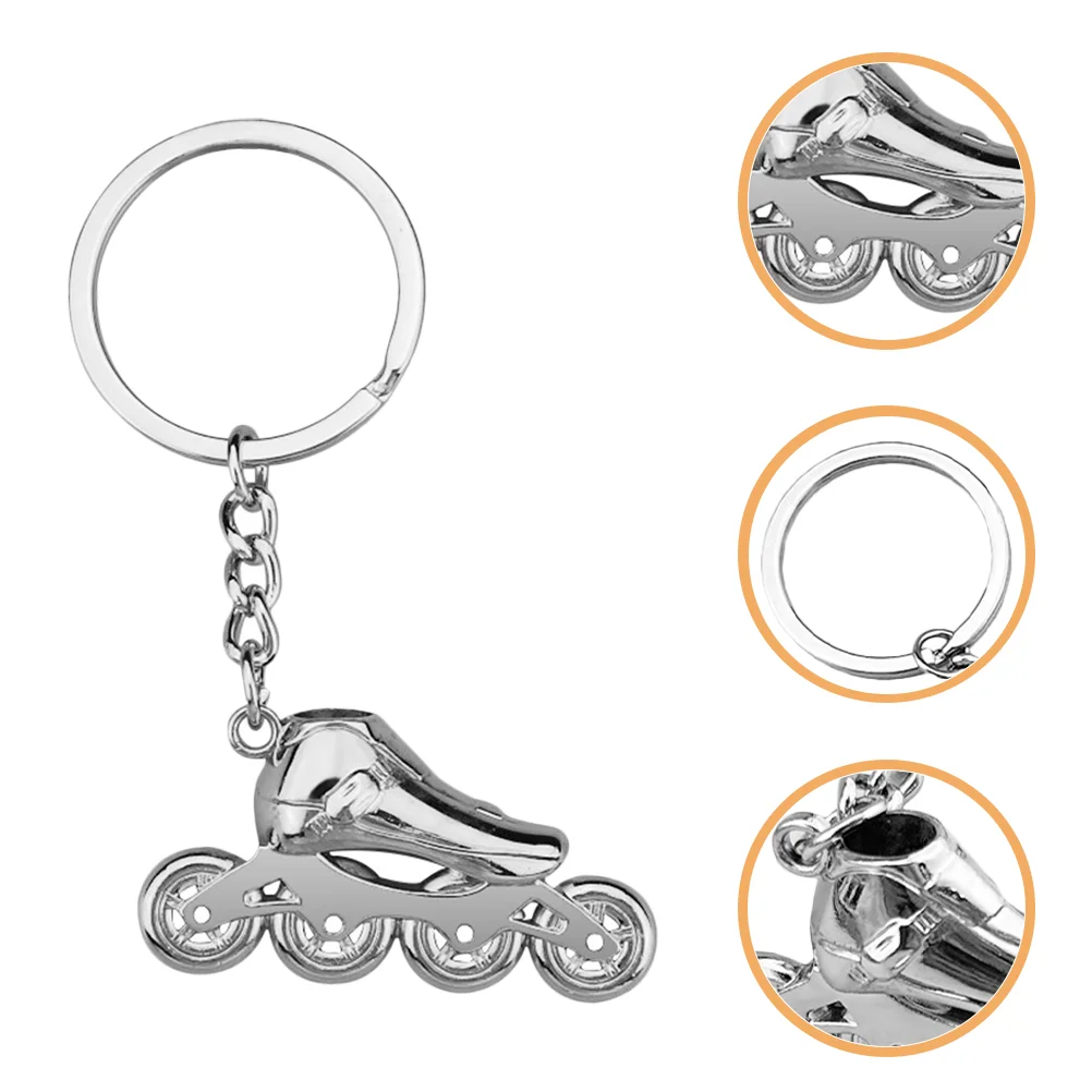 

Roller Skating Key Ring Backpack Charm Bag Keychain Handbag Purse Hanging Ornament Skating Lover Gift