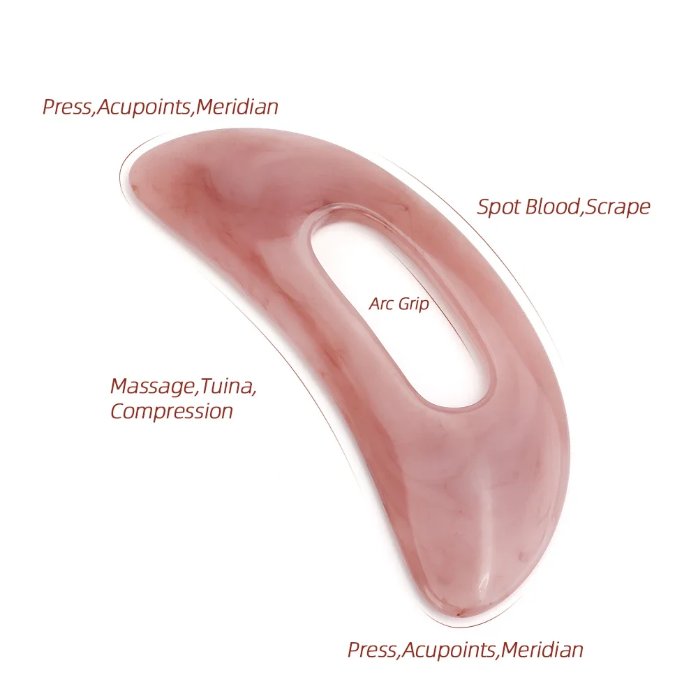 Gua Sha Board Massage Tool Muscle Massager Cellulite Massager Roller Large Gua Sha Massage Tool Muscle Scraping Massage Tool Lymphatic Drainage Massager Body Sculpting Anti Cellulite Tools for Body