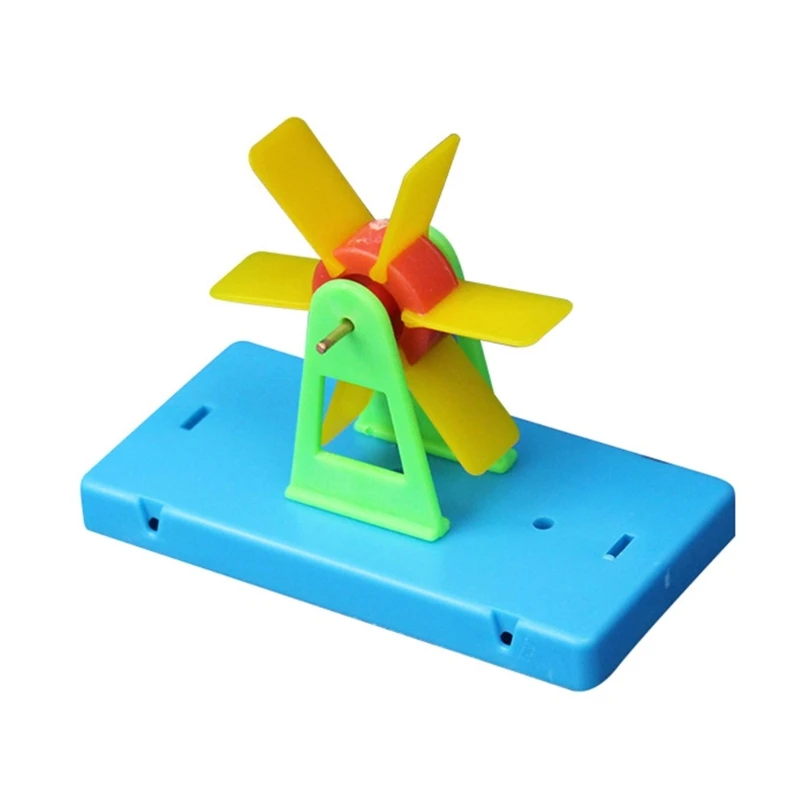 Educational Water Wheel Assembly Toy Children Science Educational Toy Physics Teaching Aid for Teens and Kids Aged 6＋ D2RC