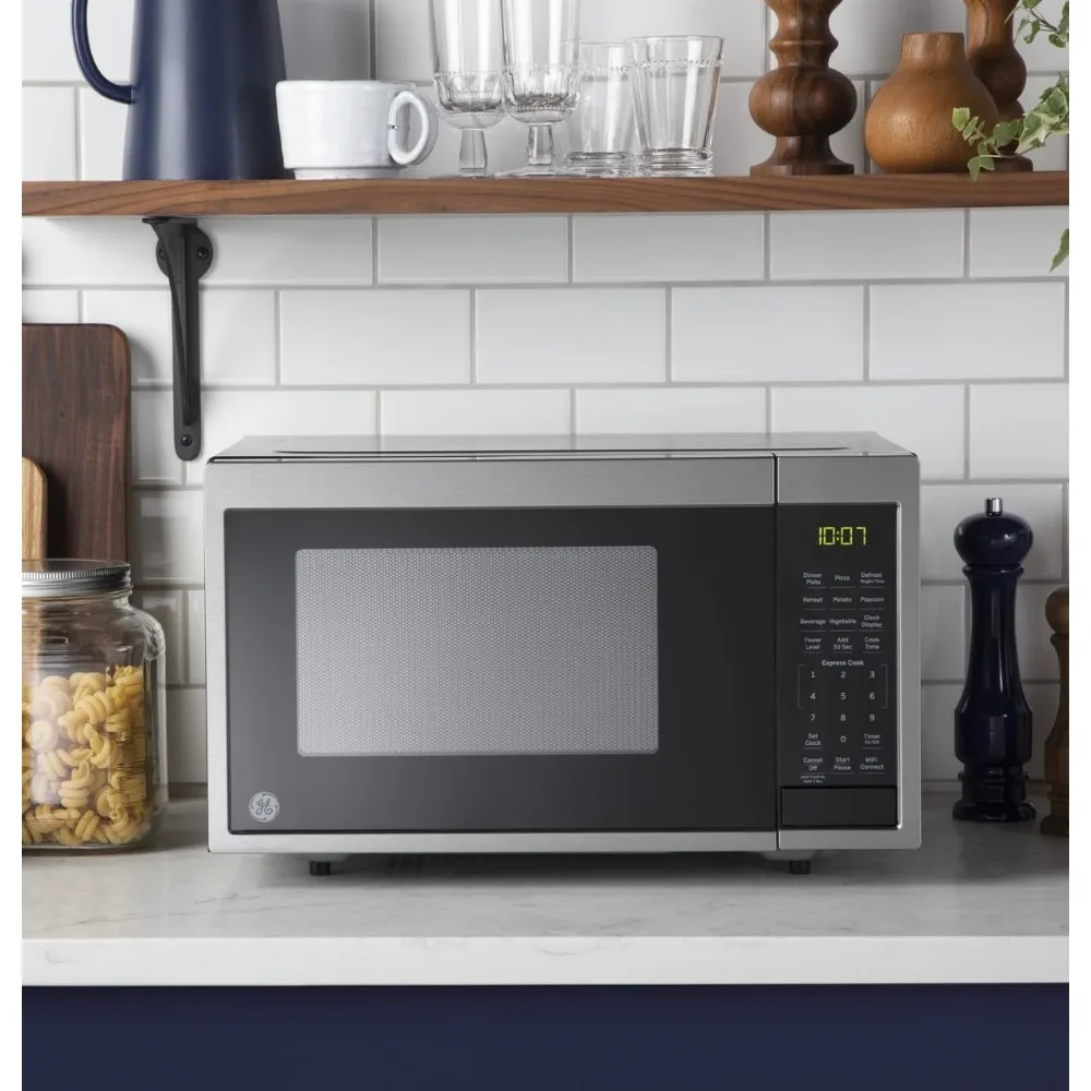 Smart Countertop Microwave Oven,Complete with Scan-to-Cook Technology and Wifi Connectivity,0.9 Cubic Feet Capacity, 900 Watts 6