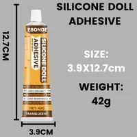 กาวติดแน่นสําหรับซิลิโคน พลาสติก โลหะ แก้ว - ซ่อมตุ๊กตาซิลิโคน เทียม ผิวปลอม ของเล่น และอื่นๆ 2