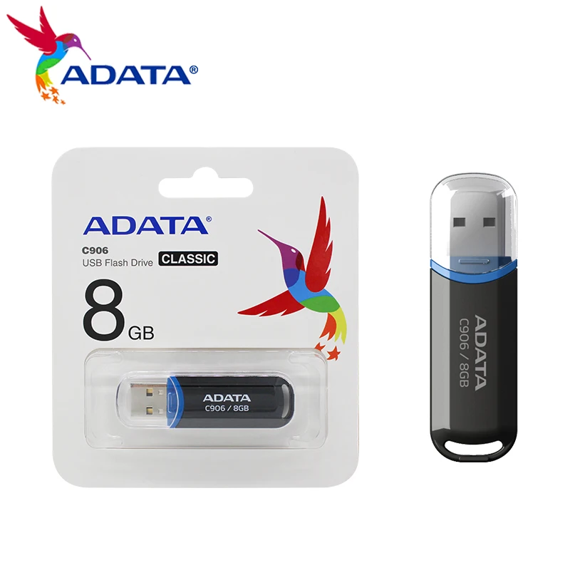 USB20ADATAC906USBFlashDrive64GB32GBMemoryStickPenDrive
