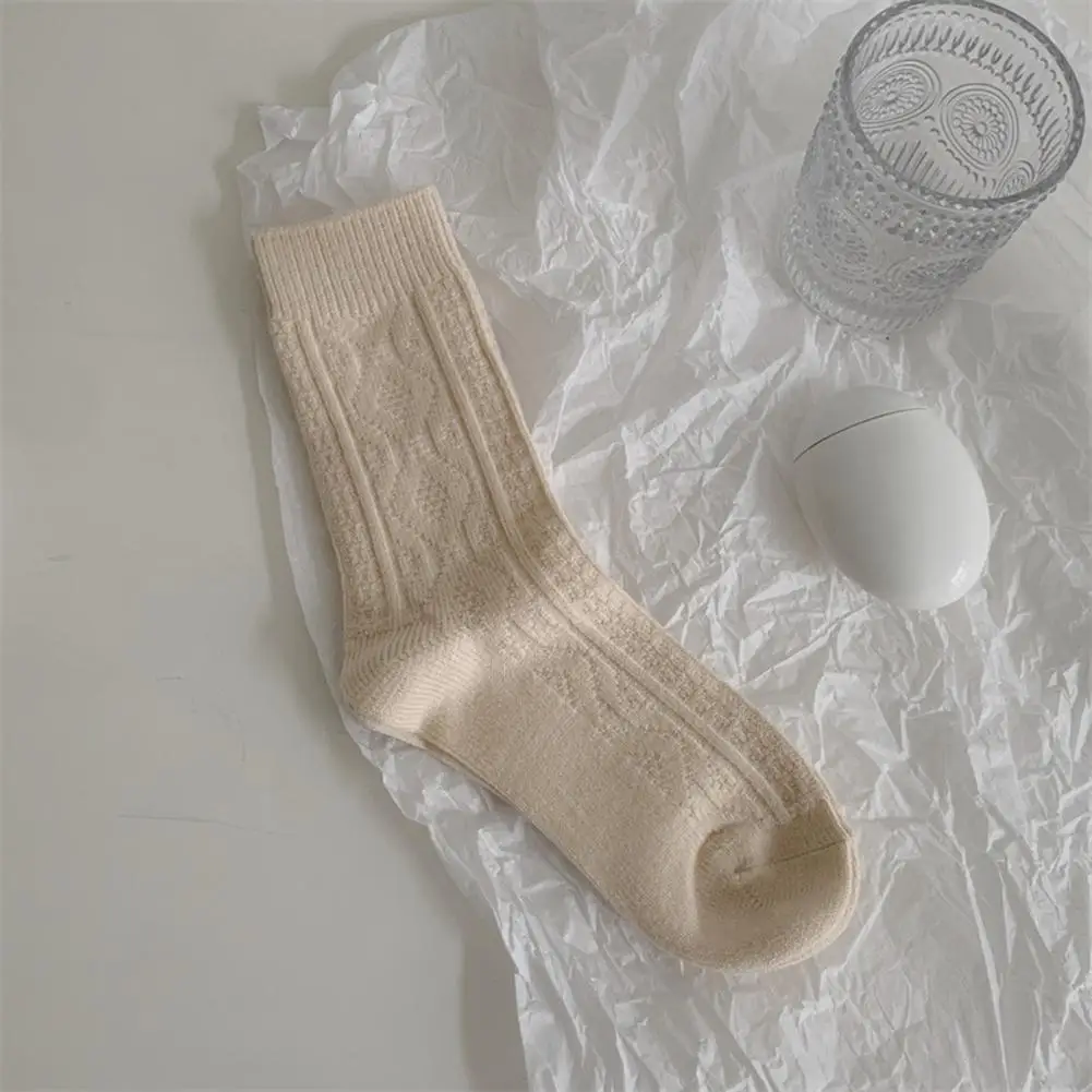 

Упругие носки, мягкие носки, толстые вязаные женские зимние носки, высокая эластичность, защита лодыжки, мягкие теплые, идеально подходят для занятий спортом на каждый день