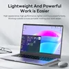 Laptop 14 Inch Intel Celeron N4000 6GB RAM 2TB SSD DDR4 Win 180° Fold Wifi6 3850 mAH PC 1366*768 Screen HDMI Slim Computer PC 3