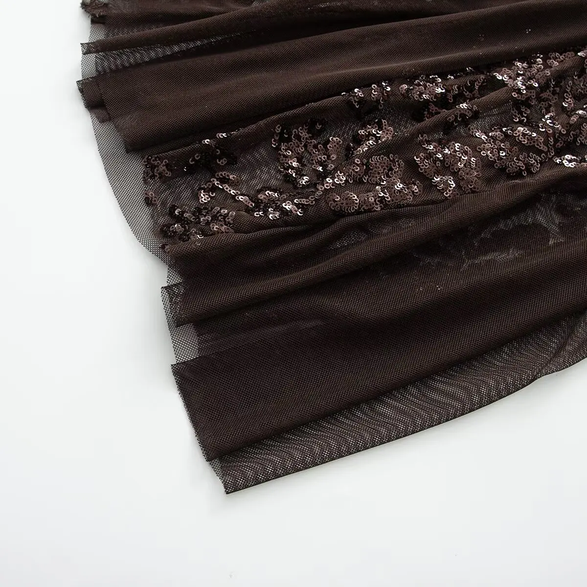HH Sommer Damen Mode Langes Kleid Frauen Neckholder Ärmellos Rückenfrei Pailletten Bestickt Schickes Sexy Abendkleid Mujer – Detail 8