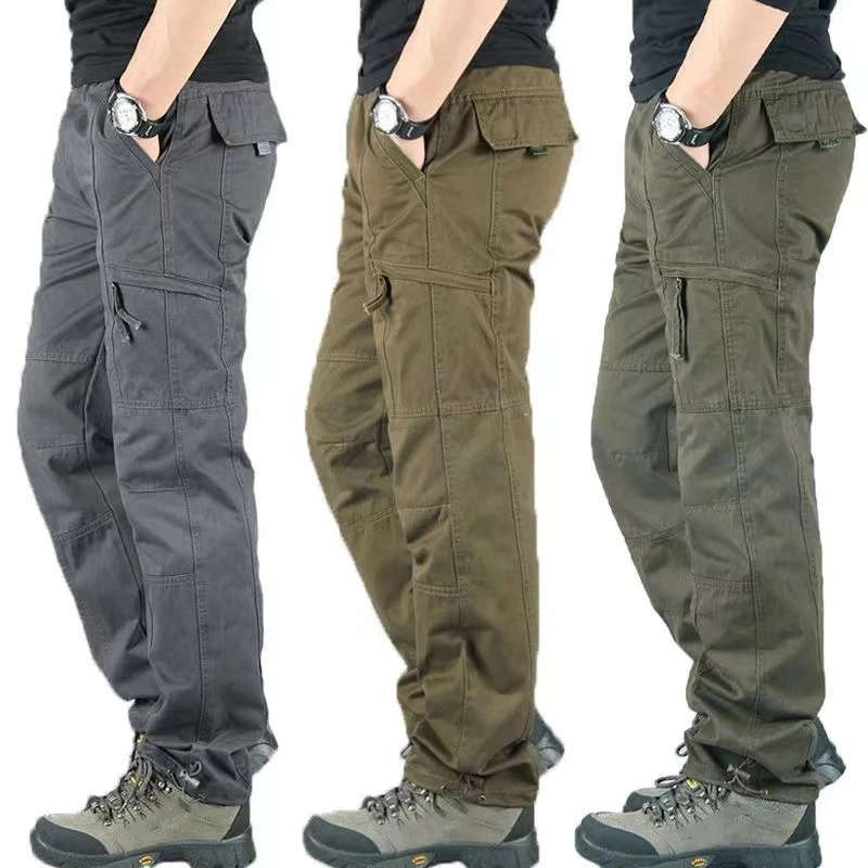 Hiking Pants Mens Outdoor Tactical Pants Military Combat EDC Cargo