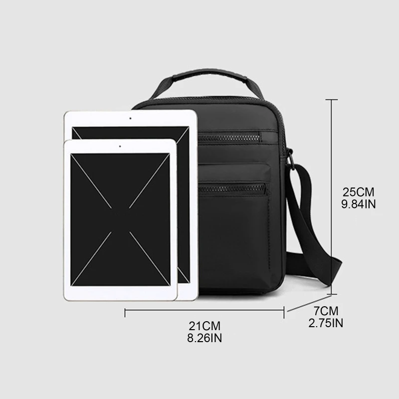 Vintage Men's Crossbody Bag Man Shoulder Satchel Bags Handbag Travel 066F