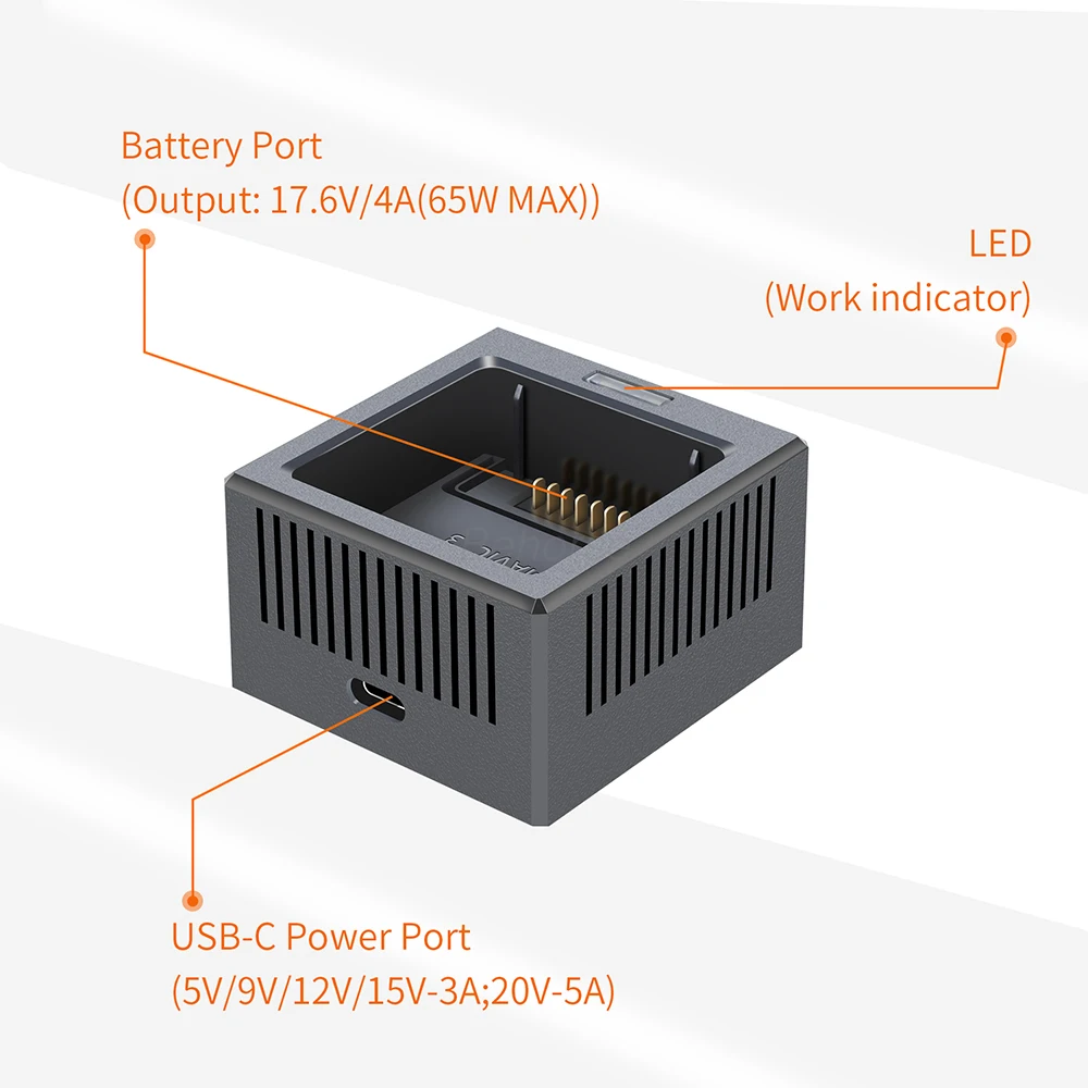 USB Battery Charger for DJI Mavic 3 Drone Flight Battery Fast Charger