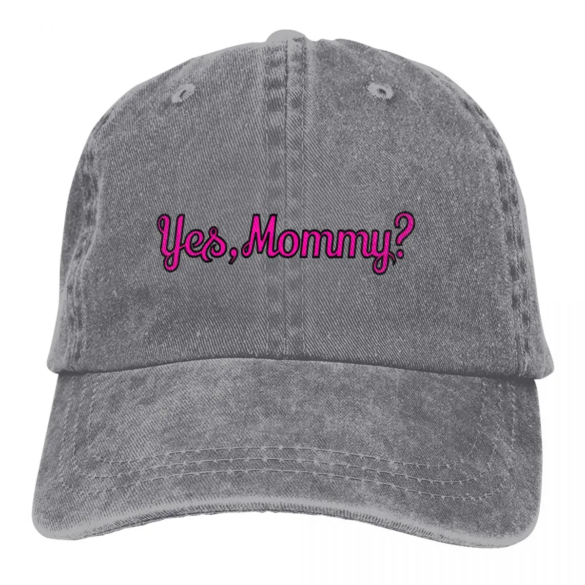 

BDSM Multicolor Hat Peaked Men Women's Cowboy Cap Yes Mommy Baseball Caps Personalized Visor Protect Hats