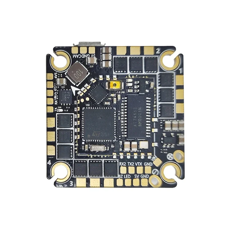 

Aocoda-RC F411AIO 30A 45A 4 в 1 ESC F4 встроенный Амперметр для управления полетом 25,5 мм