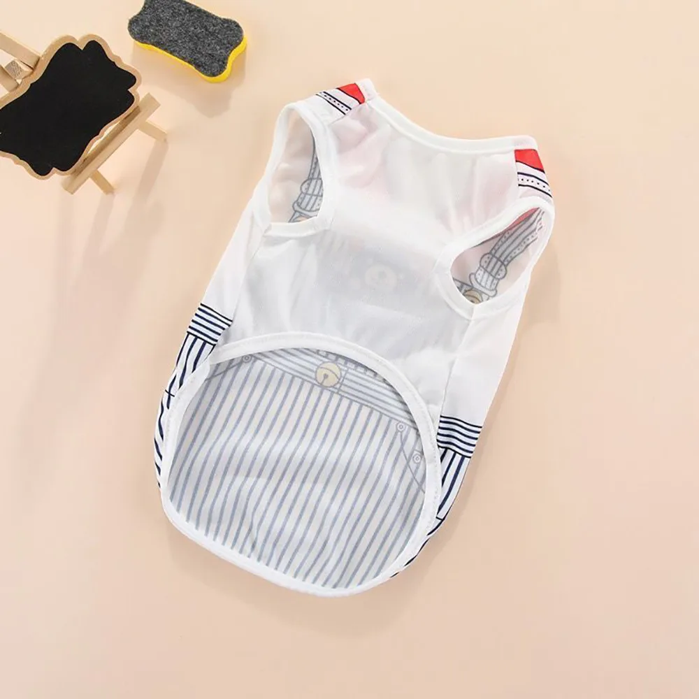 Pet Dog Clothes Puppy Vest T-shirt Shirt Cute Spring Pet Skirt Dress Roupas para cães Bottoming Shirt Dog Costume Puppy Clothes
