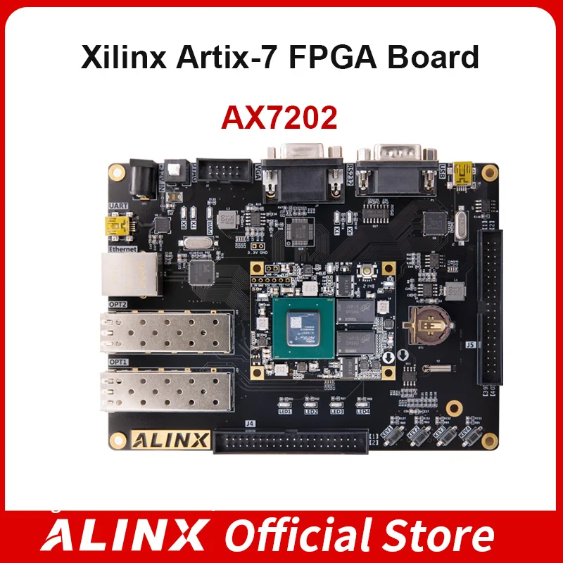 

Макетная плата ALINX AX7202 Xilinx Artix7 SFP FPGA XC7A200T демо Gigabit Ethernet