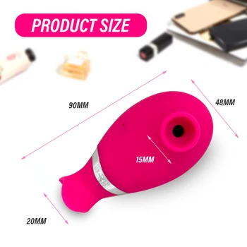 Clit Sucker Vacuum Stimulator Vagina Sucking Vibrator Female Clitoris Nipple Sexy Toys for Adults 18 Women Masturbator Product 5