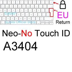 Silicone Keyboard Cover Protector - Universal Fit (EU Neo No ID)