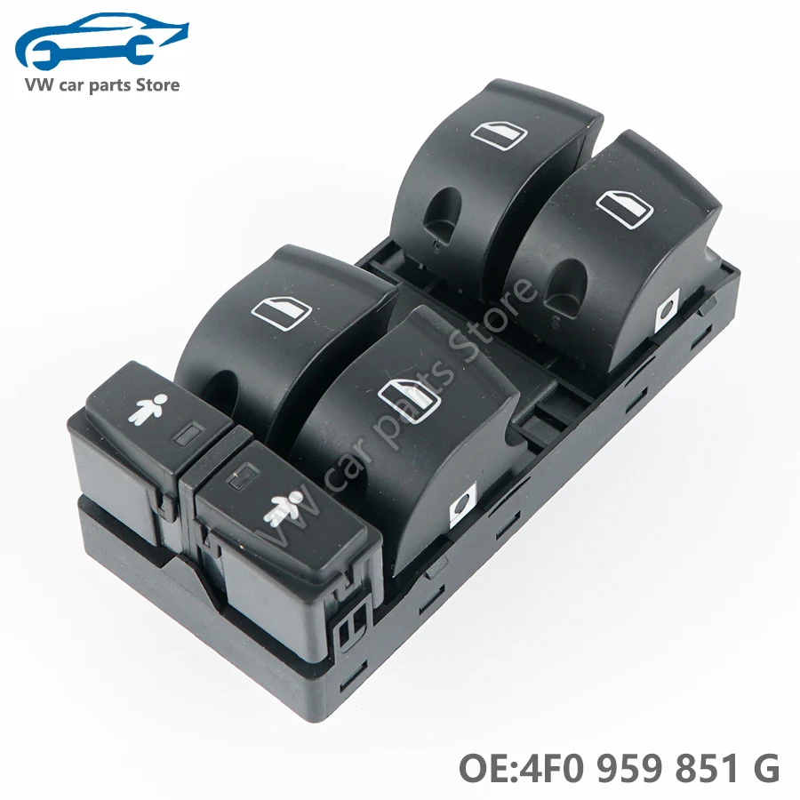 Botão Vidro Elétrico Audi A3 Sportback A6 Q7 4f0959851f - Carrefour