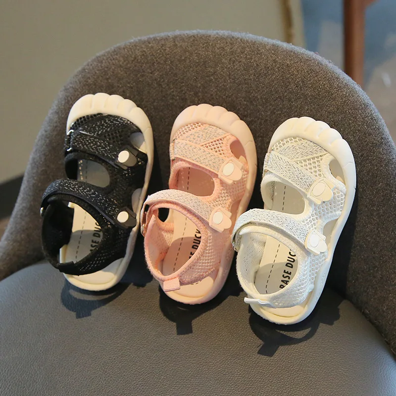 

Kids Shoes Summer Fashion Boys Girls Solid Soft Soles Beach Shoes Toddler Baby Infant Casual Non-slip Children Shoes Outdoor