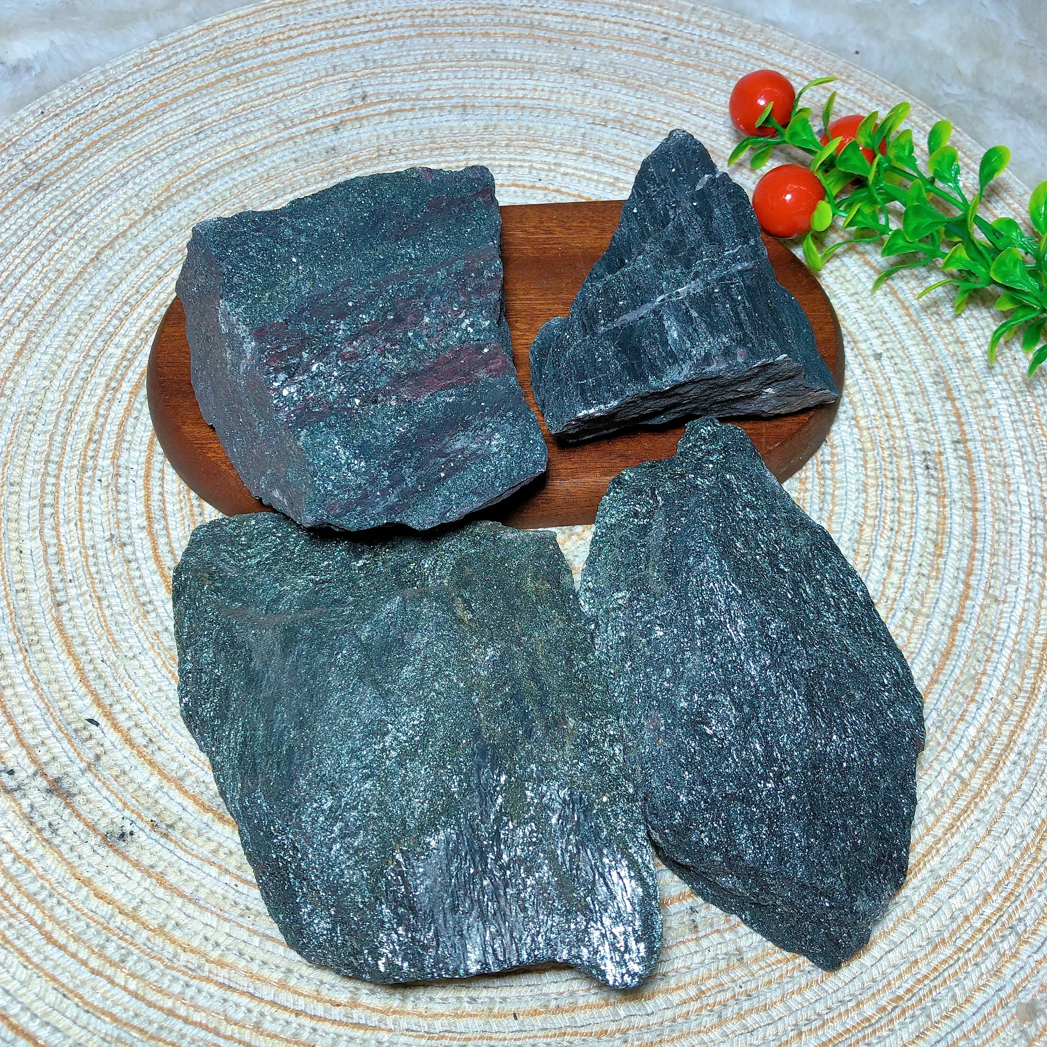 Natural Crystals Silver Hematite Raw Specimen Mountain High Quality Gemstones Home Decorations Room Decor Mineral Ore 6
