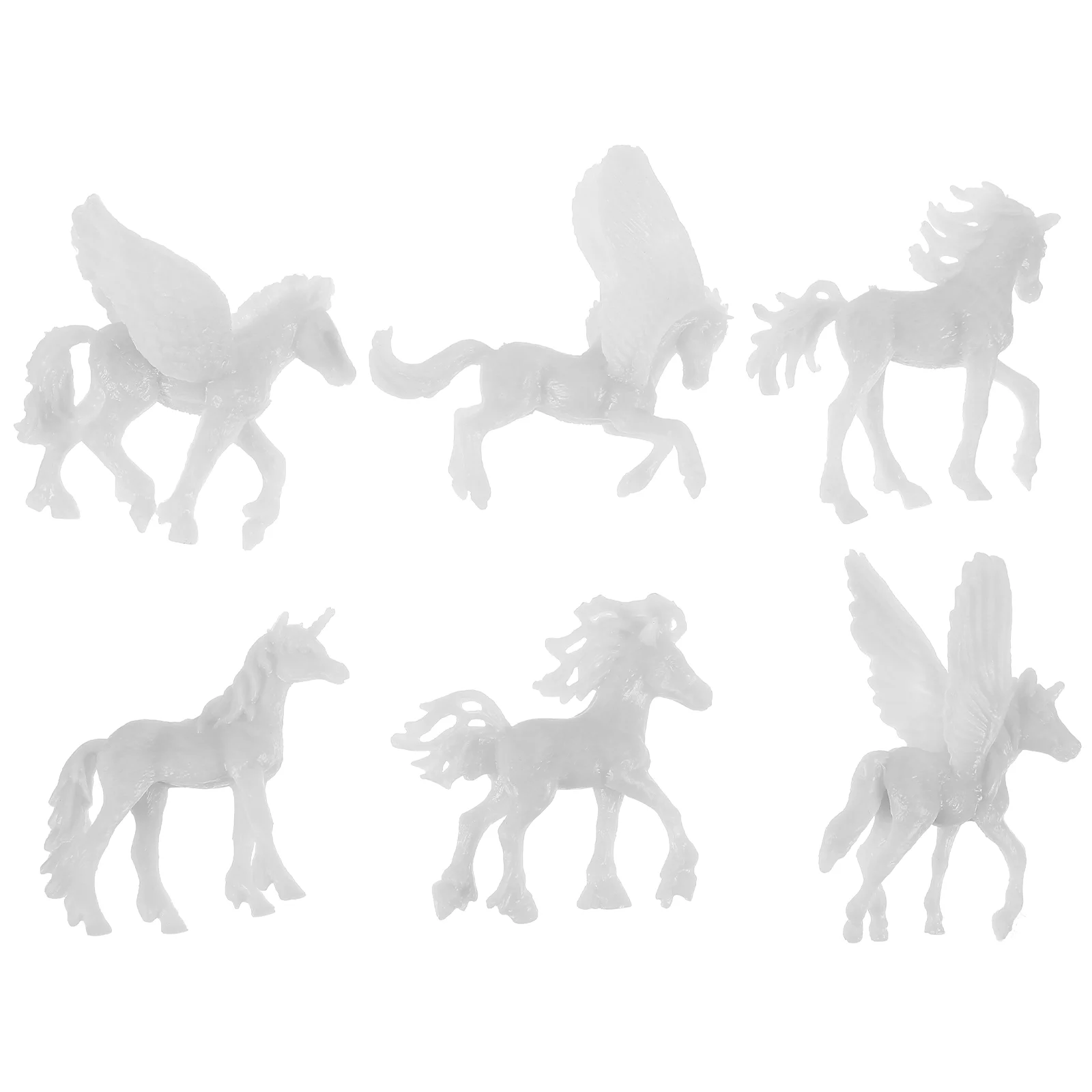 

DIY Painting Crafts Unfinished Blank Paintable Figurines for Children