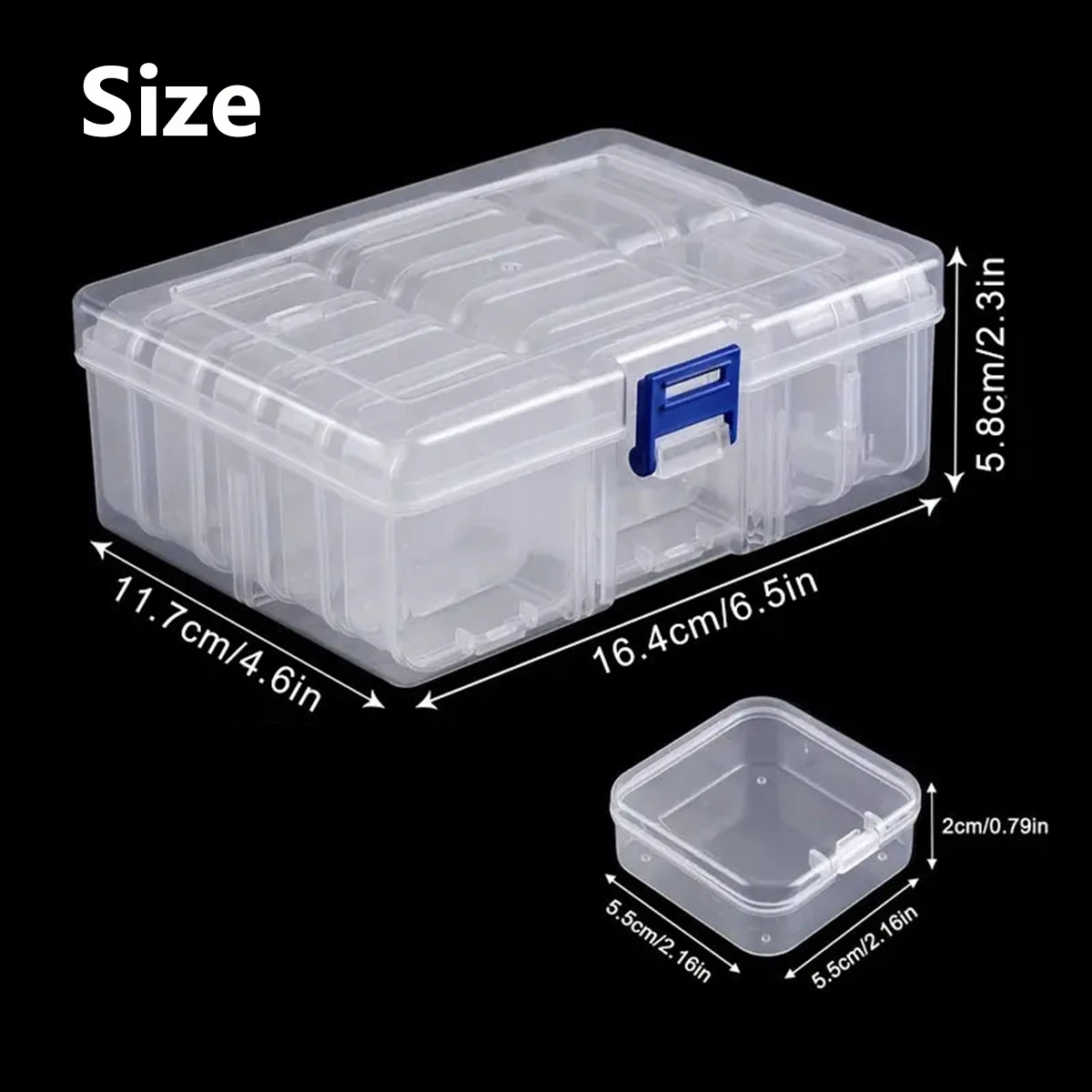 DIY Diamond Painting Embroidery Storage Box Nail Art Jewelry Rhinestone Mosaic Storage Container Multifunctional Box storage box,diamond painting storage box,storage container,plastic storage box,jewelry box