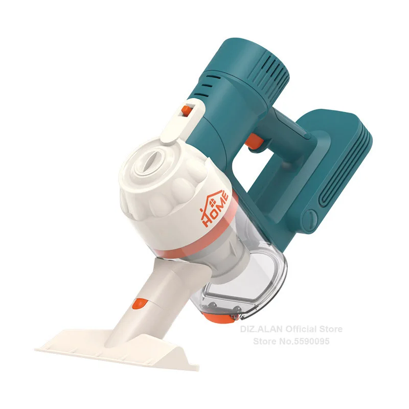 Toy Electric Vacuum Cleaner Children Educational Simulation Household Appliances Dust Catcher Pretend Play Toys For Kids 5