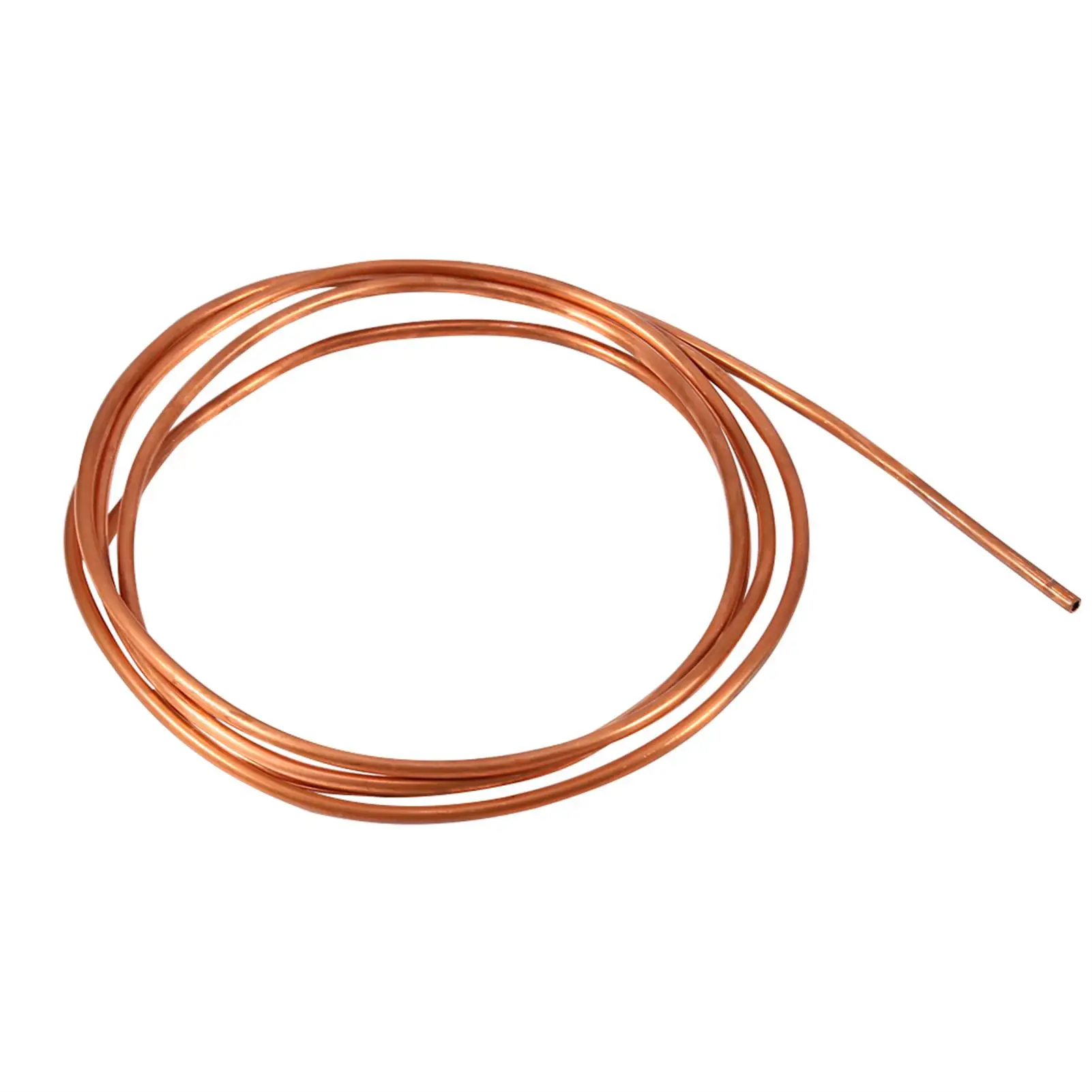 Copper Pipe Copper Round Tubing Soft Tube 2M Soft Tube Pipe OD 4mm x ID 3mm for Refrigeration Plumbing copper pipe