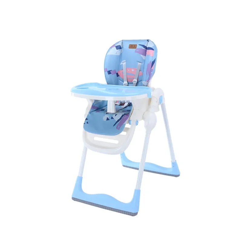 Folding Baby Dining High Chair Portable Growth Chair Can Lift Multi-functional Children Dining
