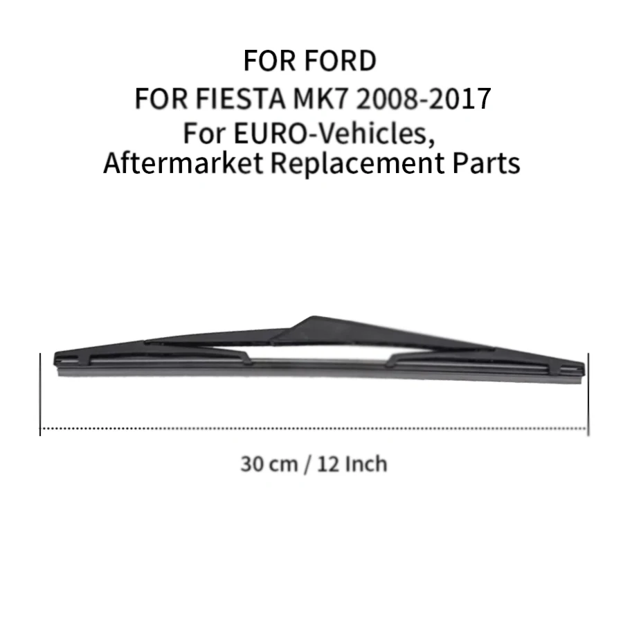 Rear Windscreen Tailgate Wiper Blade Arm for Ford Fiesta MK7