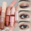 4 In 1 Pearlescent Eyeshadow Pencil Glitter Silkworm Liner Highlighter Pen Lasting Matte Eye Shadow Stick Eyes Makeup Cosmetics 1