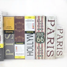 

Size 240*155*55mm Key Lock Safety Box Cash Storage box Hidden Secret Safe Steel Simulation Classic Book Safe Box Piggy Bank