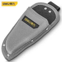 Deli 1 Pcs 190mm/215mm Scissor Holders Portable Gardening Pruning Shears Storage Waist Bags Multifunction Scissors Protective