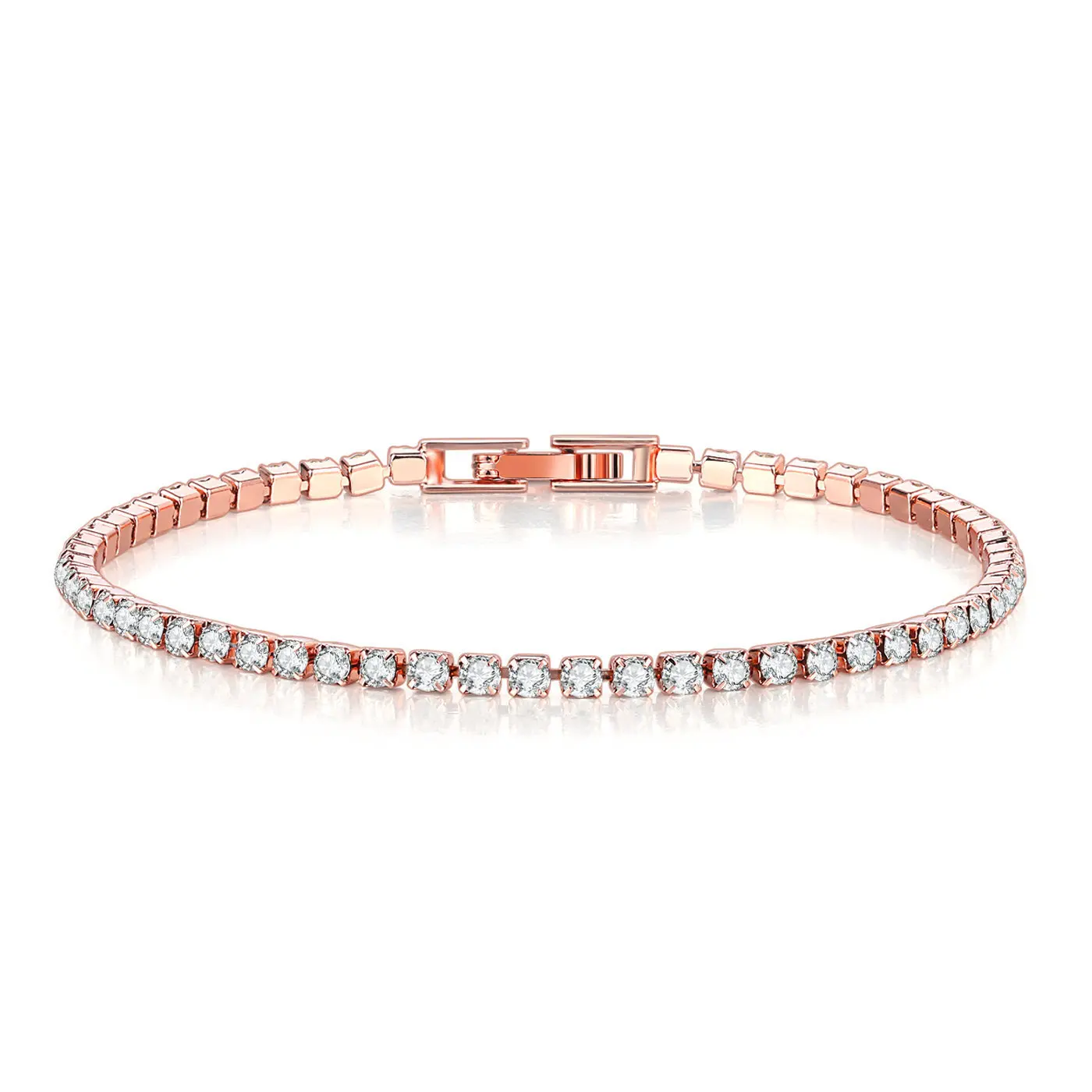 2MM Rose gold 19CM