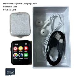 Bluetooth HiFi Touchscreen MP3 & MP4 Player with Speaker, Recorder, Camera, and FM Radio/E - book (64GB SD Card)