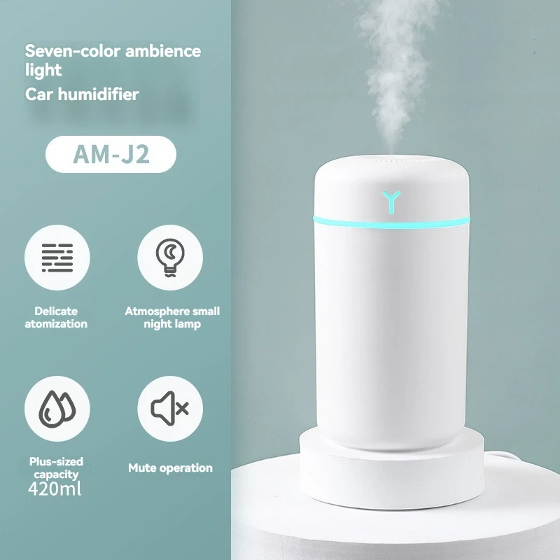 Air Humidifier Mini USB Desktop Car Nebulizer