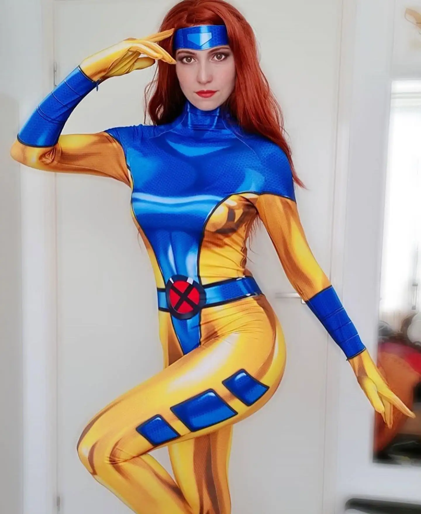 thumbnail image 1 of Halloween x-disfraces de Cosplay de hombres X men Dark Phoenix Jean Grey trajes Rogue Zentai Kitty Pryde Shadowcat Storm Mystique body, 1 of 4