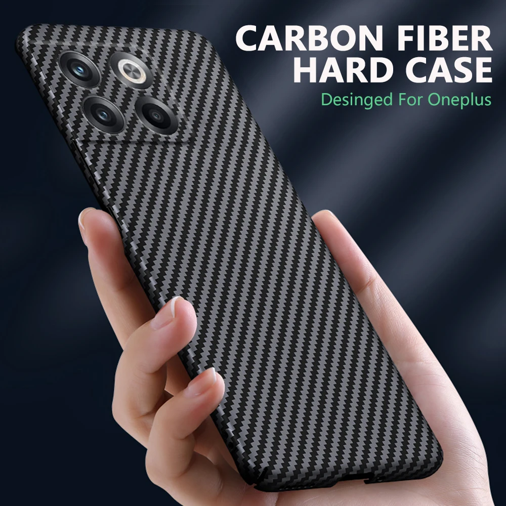

Hard Carbon fiber Phone Case For Oneplus ACE Racing Pro Ultra-Thin and Lightweight Rugged Protective Hard Cover Cases