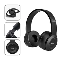 P47 Wireless Headphones Bluetooth 5.0 Earphones Foldable HIFI Stereo Bass for Music Gaming Kid Girl Earphone for Smartphone 3