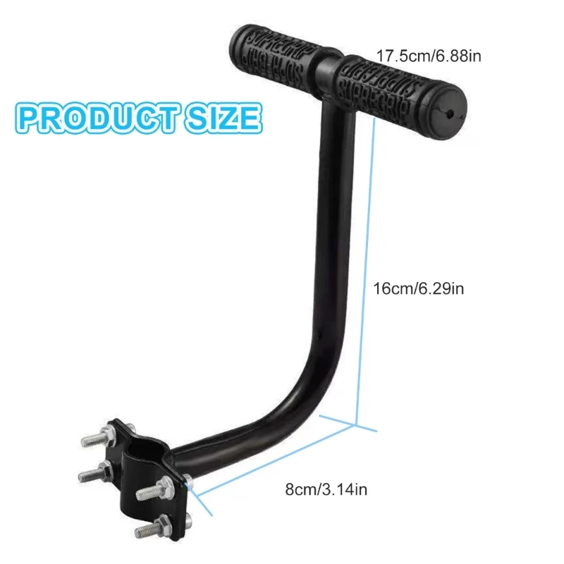 Bicycles Back Seats Handle Bikes Rear Seats Armrest Bikes Rear Handle Back Armrest