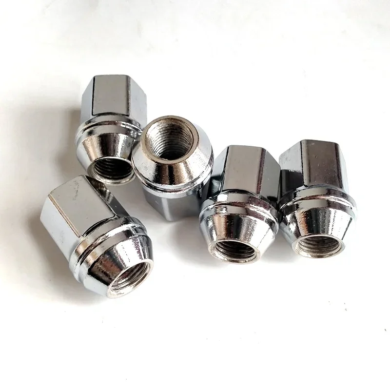 NBJKATO 5PCS Wheel Lug Nuts 06509422AA For Jeep Grand Cherokee Ram 1500 2500 3500 Durango