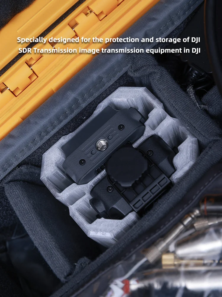 Description Picture 6 of itemVlogger Soft TPU Silicone Protective Cover Storage Box Anti-Collision For DJI SDR Transmission Transmitter Protection Case
