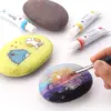 5pcs Professional Wolf Fine Tip Detail Art Paint Brush Set Fine Detailing Painting Drawing Artist Teacher Student (000+00+0+1+3) 5