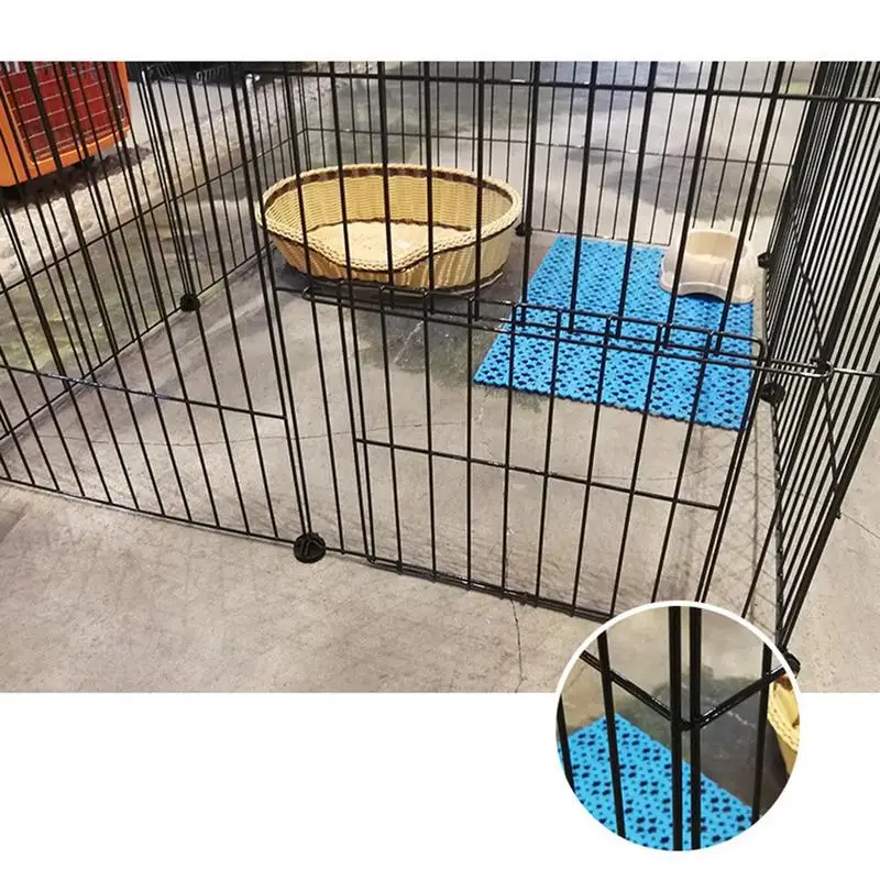 Pet Fence Barrier Cat Cage DIY Combination Wire Mesh Pet Cage Dog Rabbit Guinea Pig Metal Hamster Cages