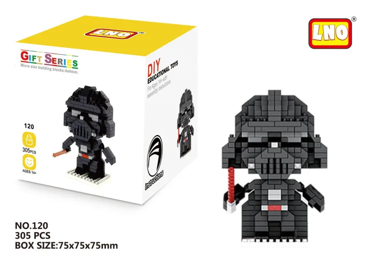 Star War Building Blocks Darth Vader BB-8 Stormtrooper Model Bricks Mini Yoda Mirco Blocks Gifts Toys For Kids