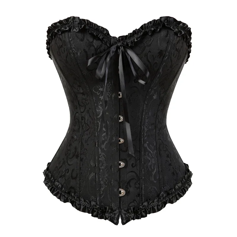 Corset Sexy En Dentelle, Grande Taille, Érotique, Fermeture Éclair À