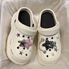 Women Clogs 2025 New Arrival Soft EVA Thick Platform Slippers Comfortable Garden Shoes Exquisite Fashion Girls Beach Sandals 3