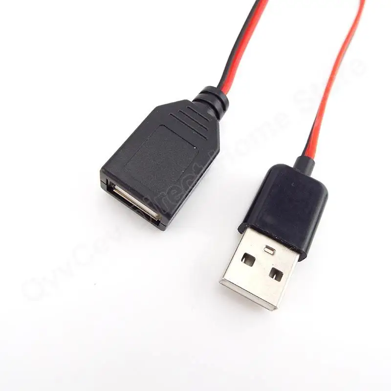 USB Alligator Clips Crocodile Wire Male female to USB Tester Detector DC Voltage Ammeter Capacity Power Meter Monitor