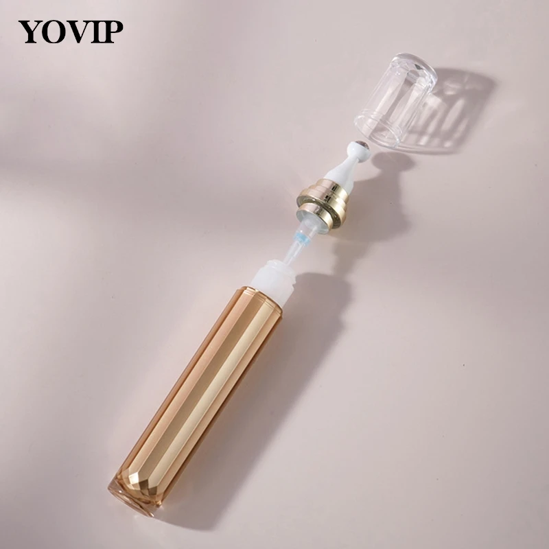

20ml Empty Refillable Eye Cream Roller Bottle With Metal Ball Serum Lotion Essential Oil Cosmetic Storage Container