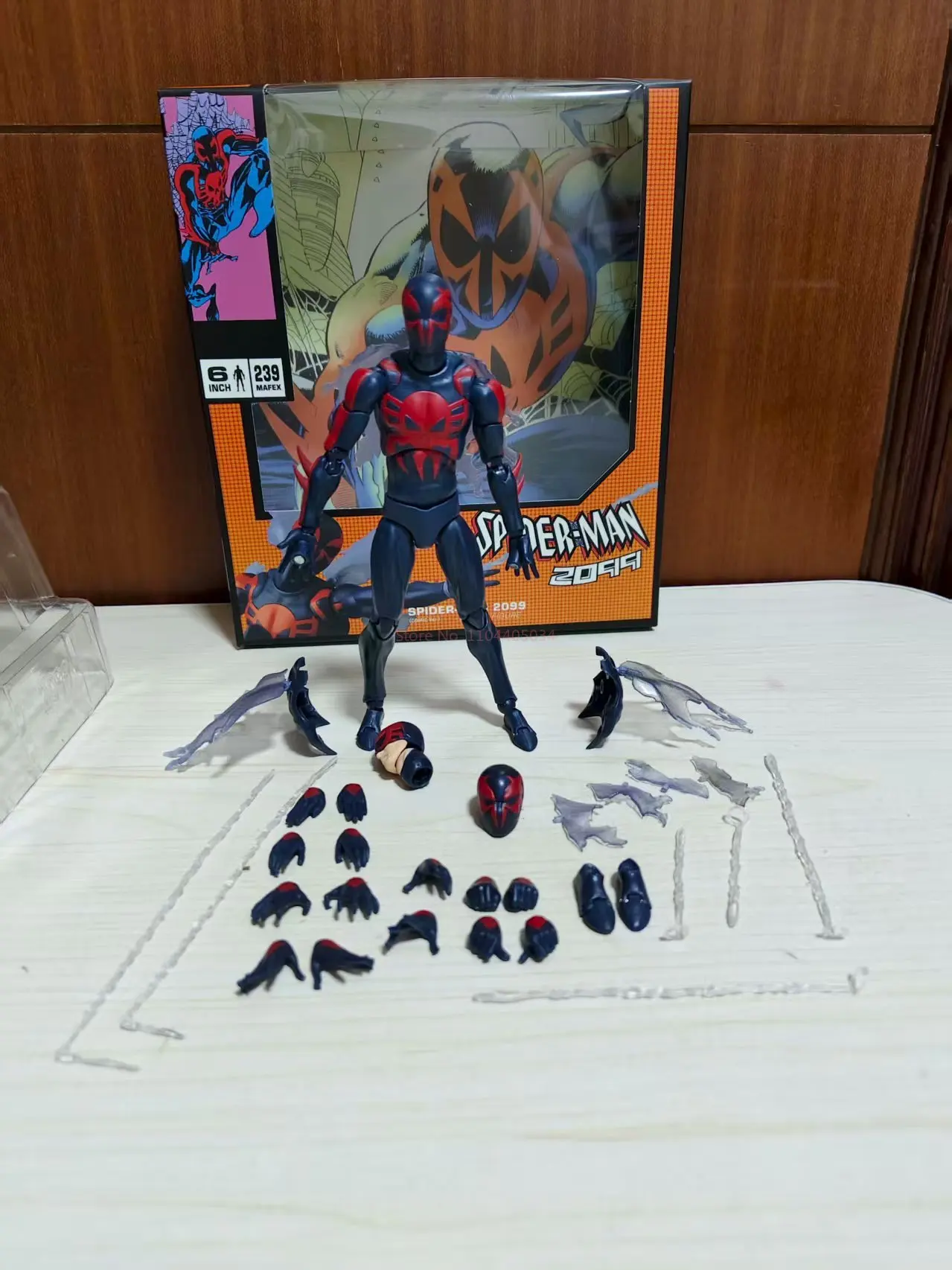 2099 Spider Man MEDICOM TOY No.239 MAFEX SPIDER-MAN 2099 COMIC Ver