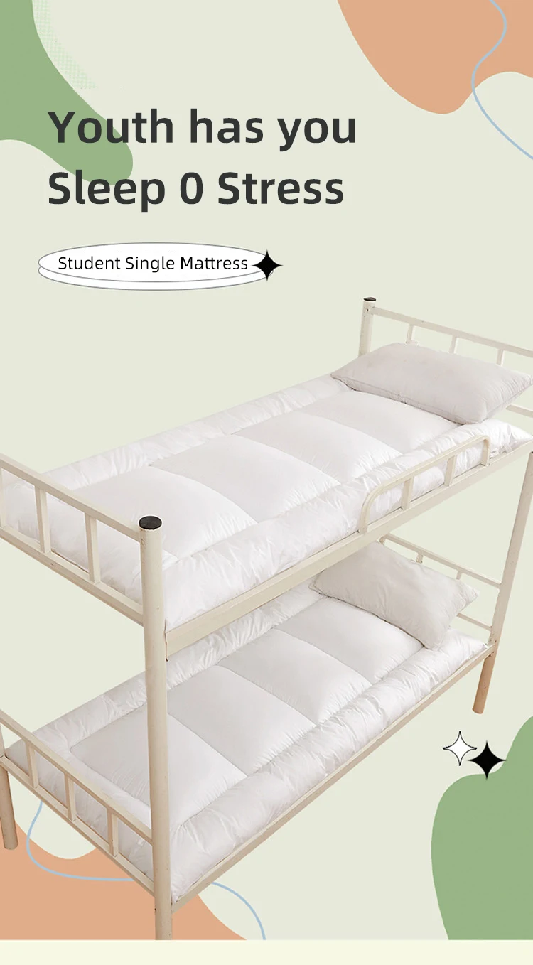 Description Picture 2 of itemMattress multi-size 90cm 100cm 120cm cotton mattress single student dormitory thickened soft mattresses