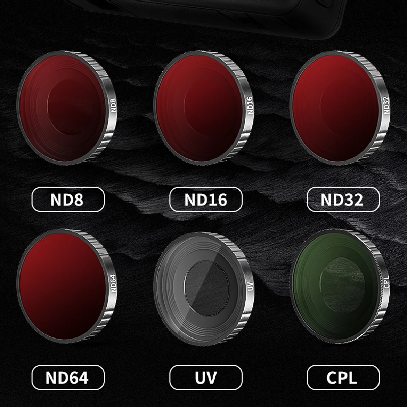 STARTRC - Filtros Mini 4 Pro, Paquete de 6 filtros UV CPL ND8 ND16 ND32