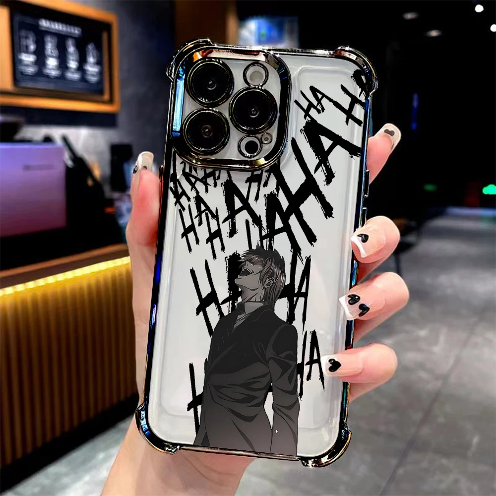 Chic Anime Misa Amane Plating Phone Case - Anti-Fall Protection